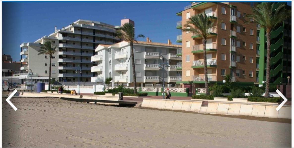 The Beach Across The Street Peñíscola Eksteriør billede